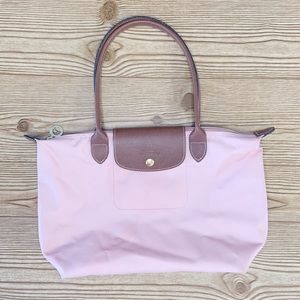 Longchamp le pliage modele depose Pink Tote